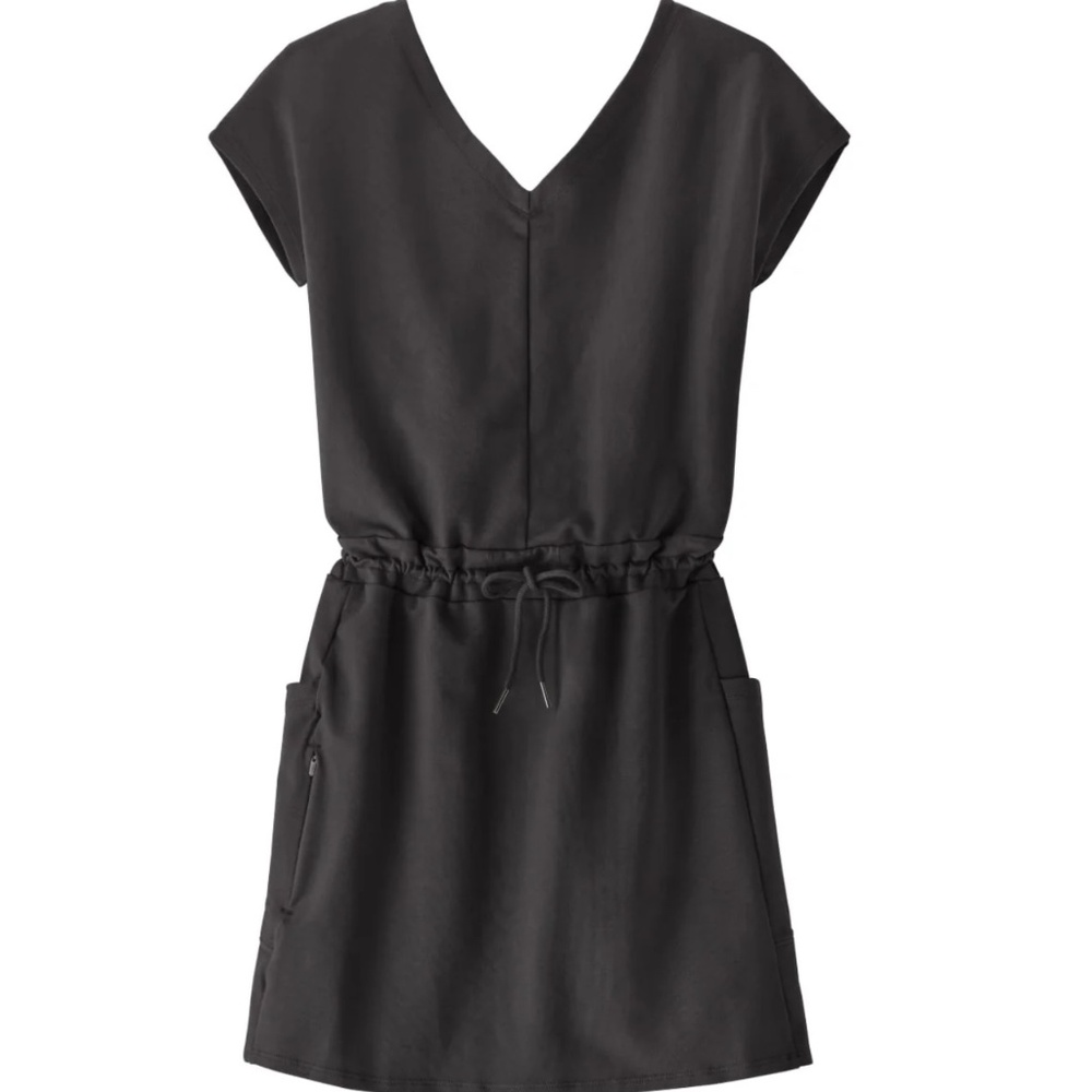 Patagonia Women’s Organic Cotton Roaming Dress (Black/S)